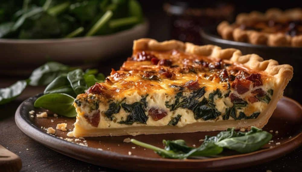 Classic Ham and Cheese Quiche