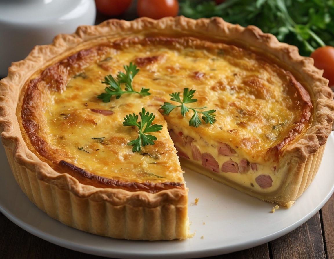 ham quiche Lorraine recipe