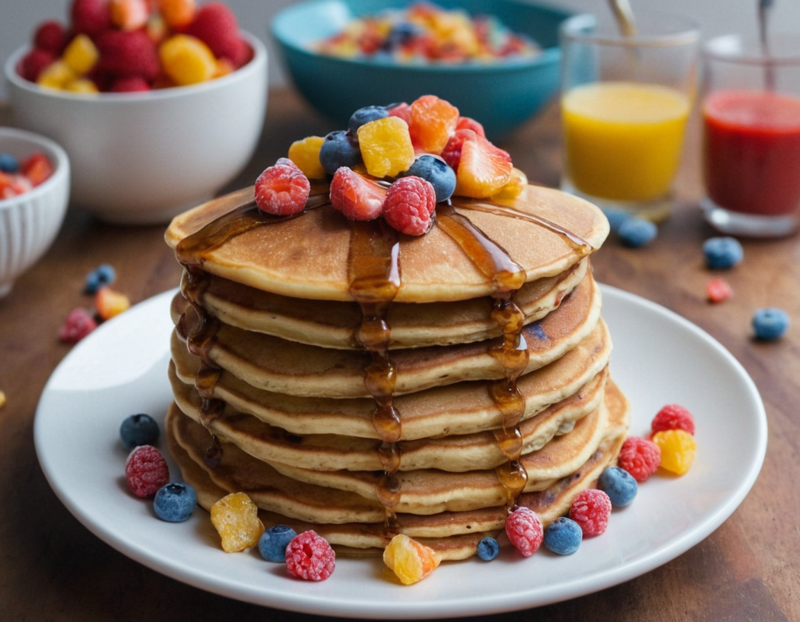 Fruity Pebbles Pancakes Recipe